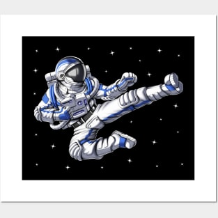 Karate Astronaut Posters and Art